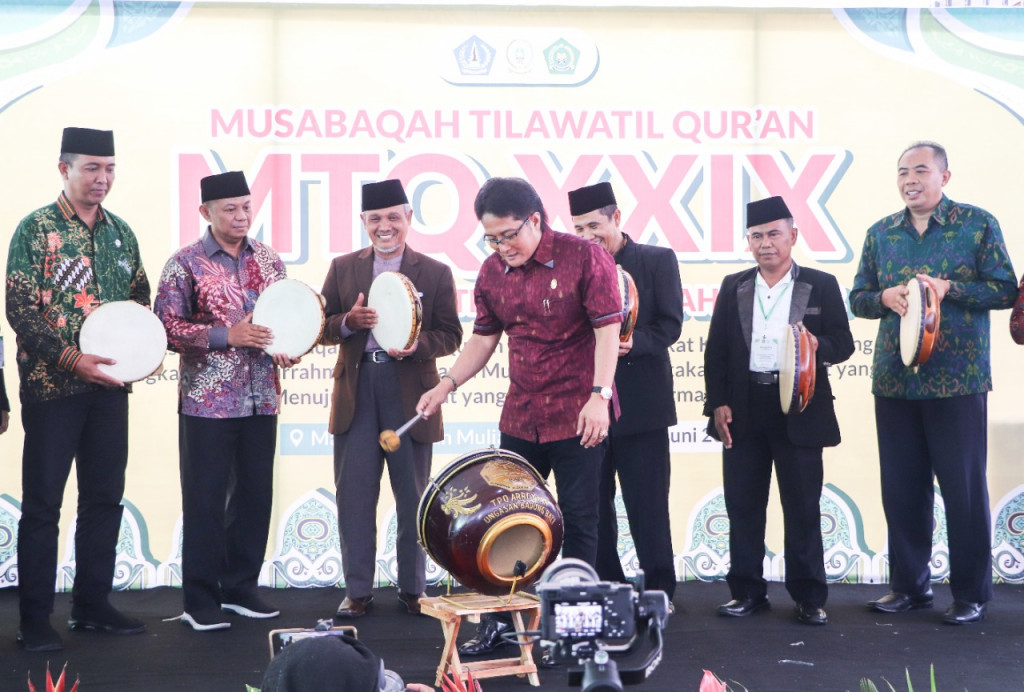Bupati Giri Prasta Buka Lomba MTQ Ke XXIX Kabupaten Badung